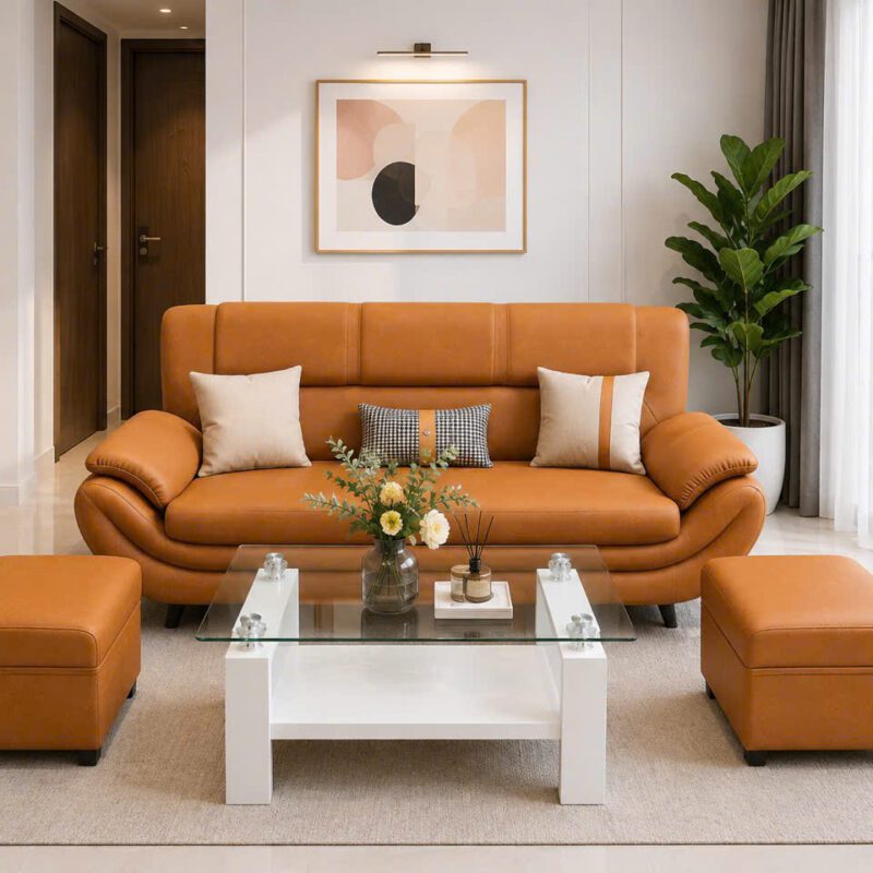 Sofa Phòng khách Trọn Bộ Da PU - SFLGP59
