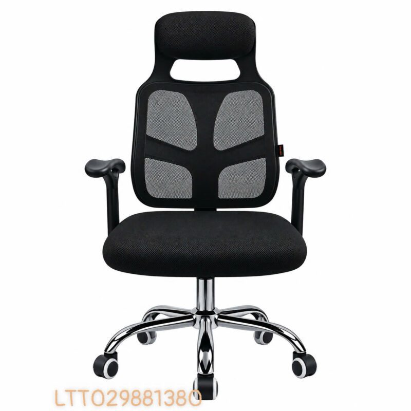 Ghế Văn Phòng Tựa Đầu Comfort Plus Có Tay Vịn – Êm Ái Cả Ngày
