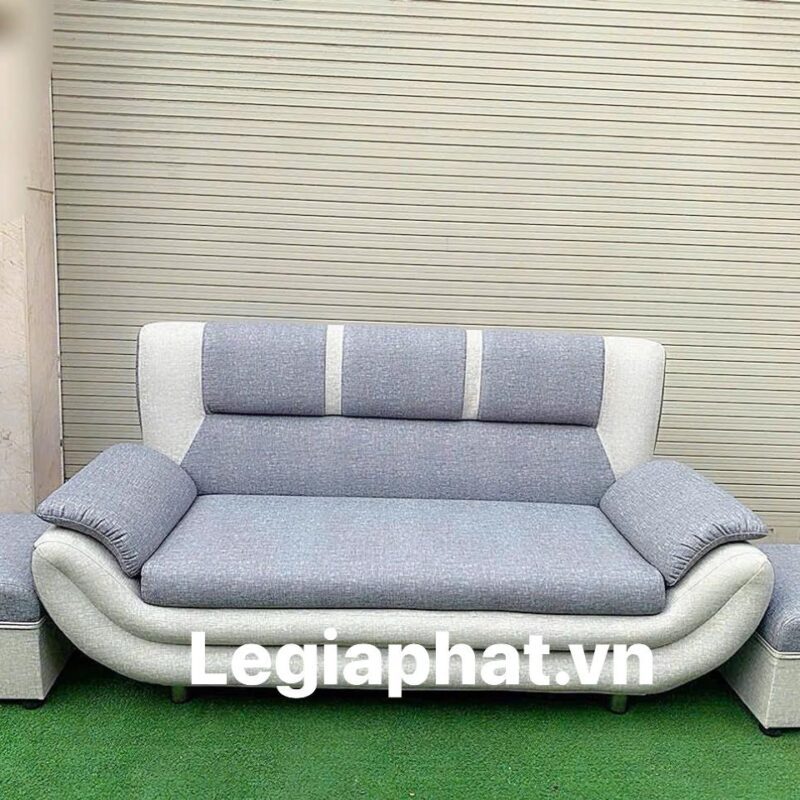 Bộ bàn ghế Sofa giá rẻ cho gia đình LGPSF02 - Nhận đặt theo yêu cầu